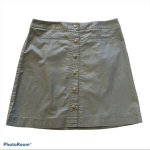 The Limited button down skirt